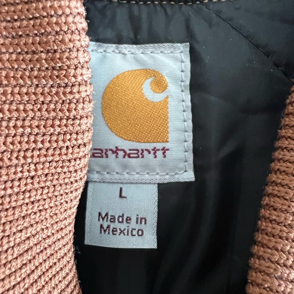Carhartt Men’s Artic-Quilt Lines Duck Vest Large Pre owned - Picture 3 of 3
